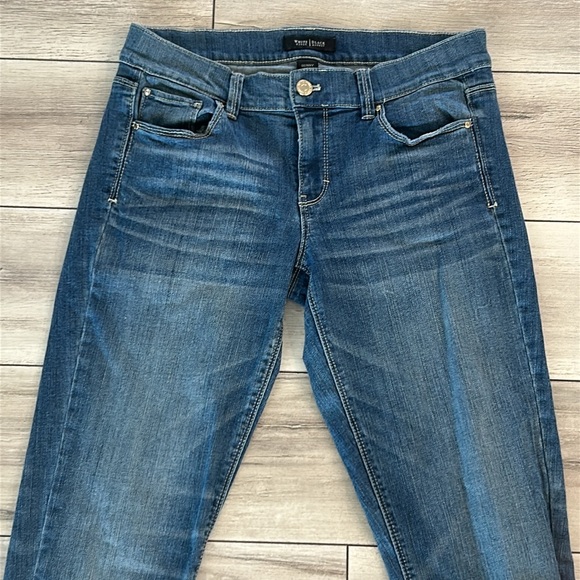 WHBM Skinny Leg ankle zip jeans size 4 - Picture 2 of 9